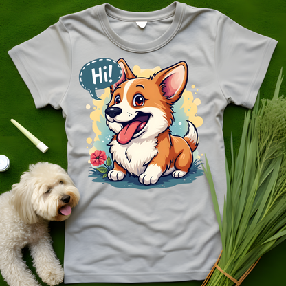 Hi! Corgi Tee (2)