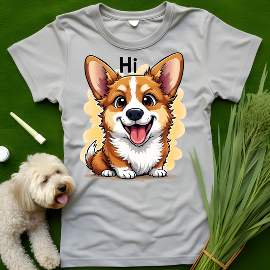 Hi! Corgi Tee (3)