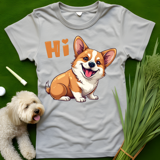 Hi! Corgi Tee