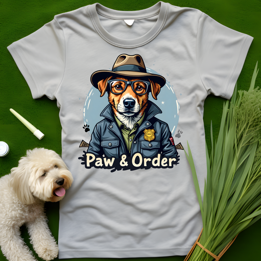 Paw & Order Tee