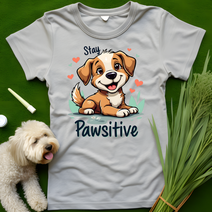 Stay Pawsitive Tee (2)