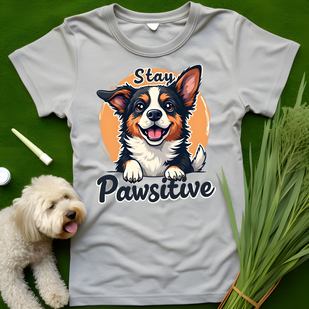 Stay Pawsitive Tee